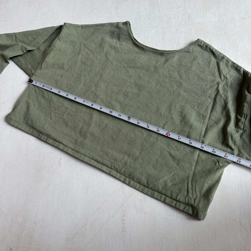 Jesse Kamm Baja Top in Shrub Green